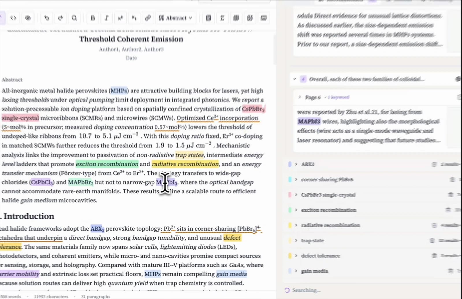 Clicking a snippet thumbnail to open full-page preview